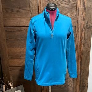 Nike teal 1/4 zip